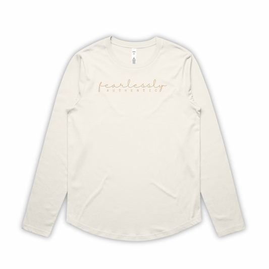 “Fearlessly Authentic” Long Sleeve