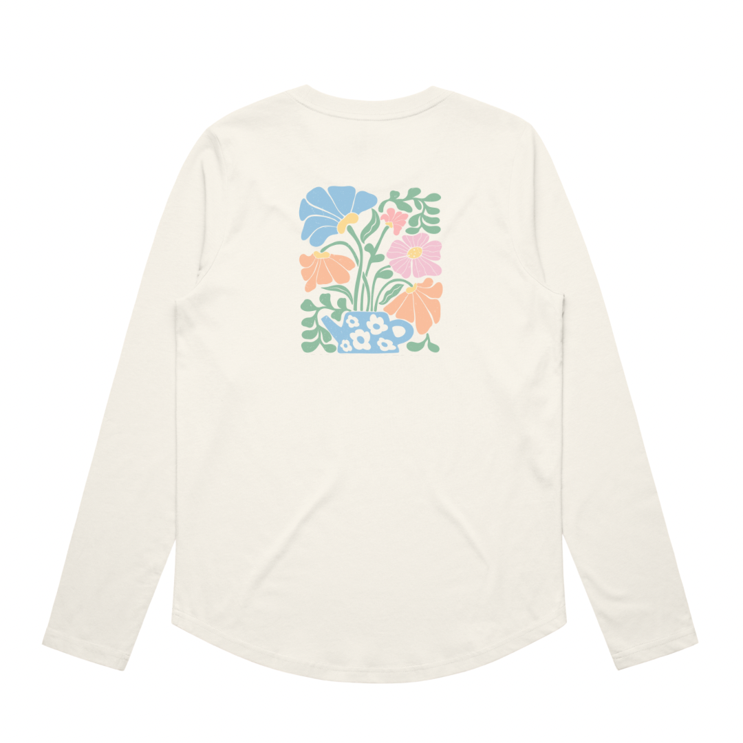 Pot of Florals Long Sleeve