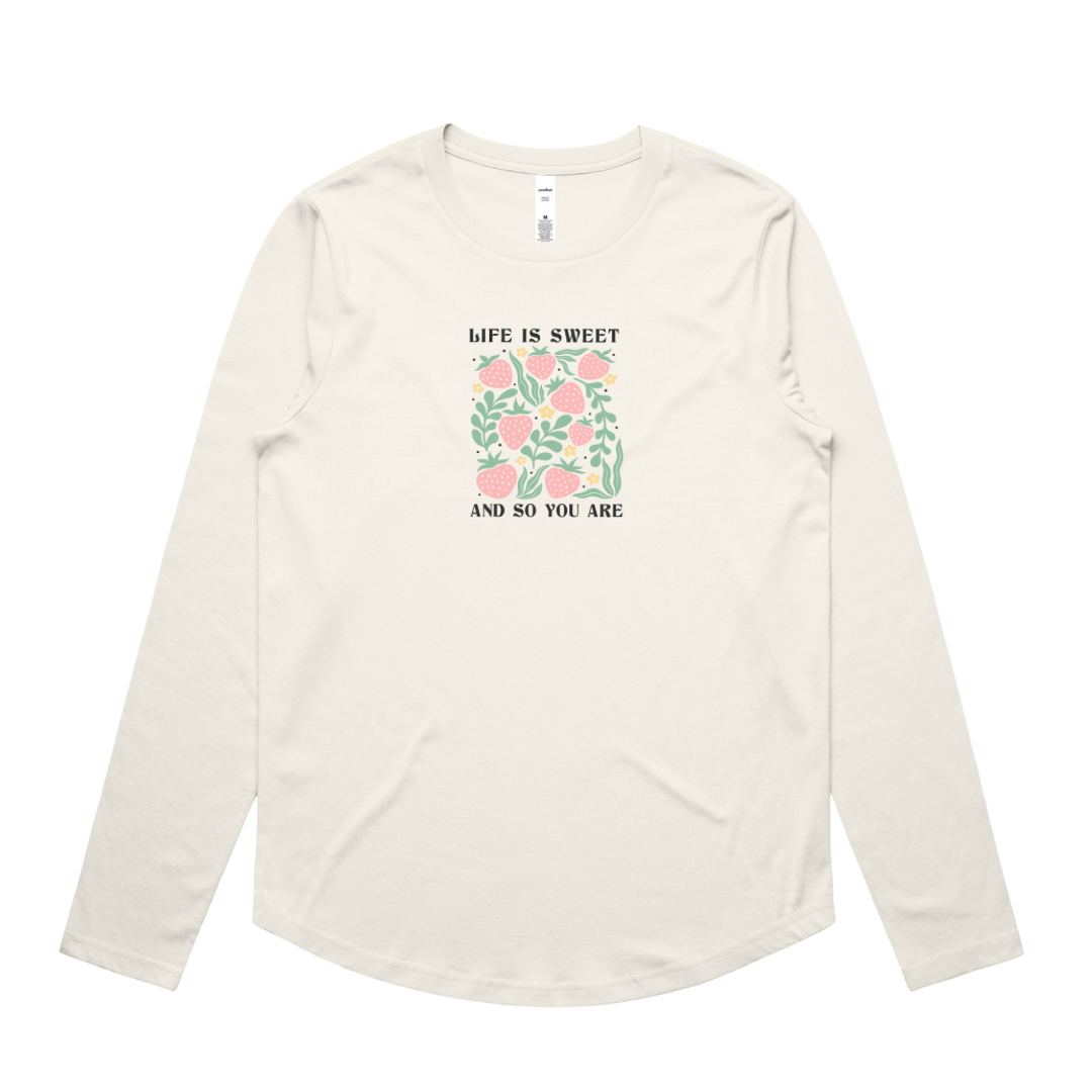 “Life is Sweet” Long Sleeve