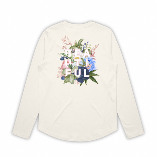 BEAUTIFUL Long Sleeve - Design on Back