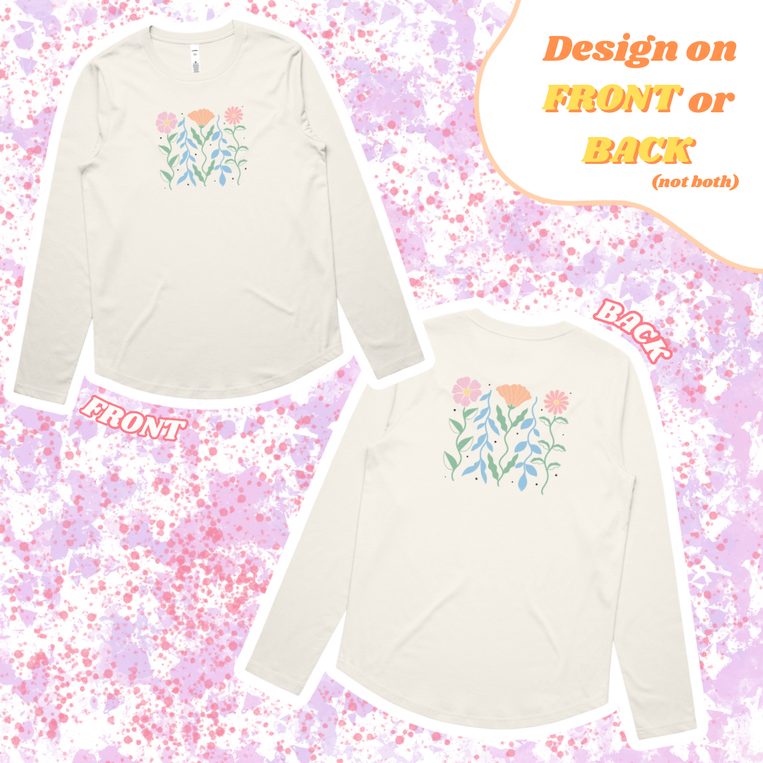 Bright Floral Long Sleeve