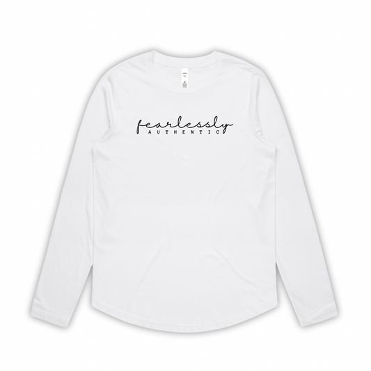 “Fearlessly Authentic” Long Sleeve