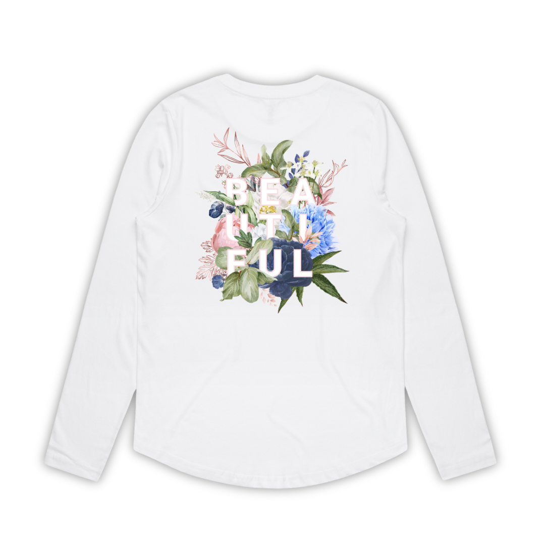 BEAUTIFUL Long Sleeve - Design on Back