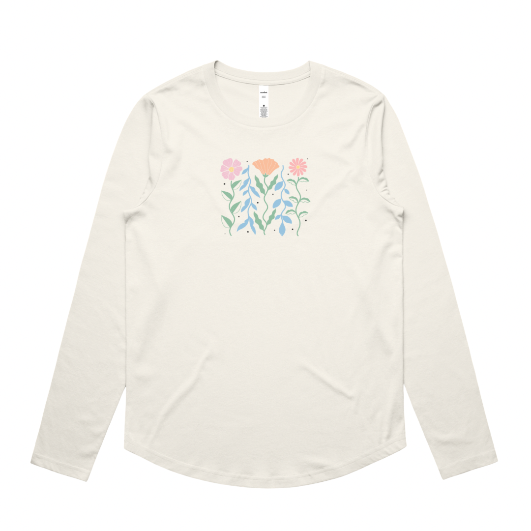 Bright Floral Long Sleeve