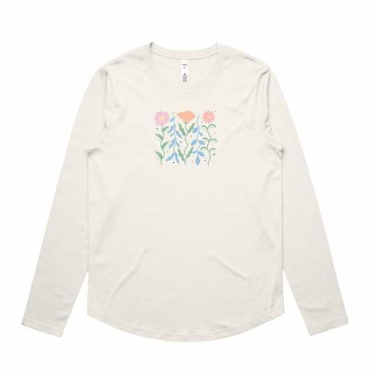 Bright Floral Long Sleeve