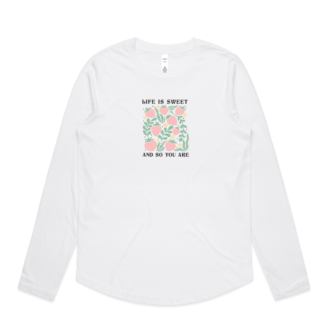 “Life is Sweet” Long Sleeve