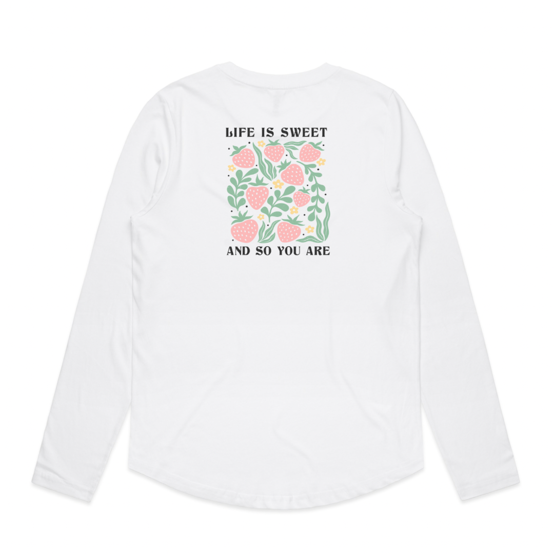 “Life is Sweet” Long Sleeve