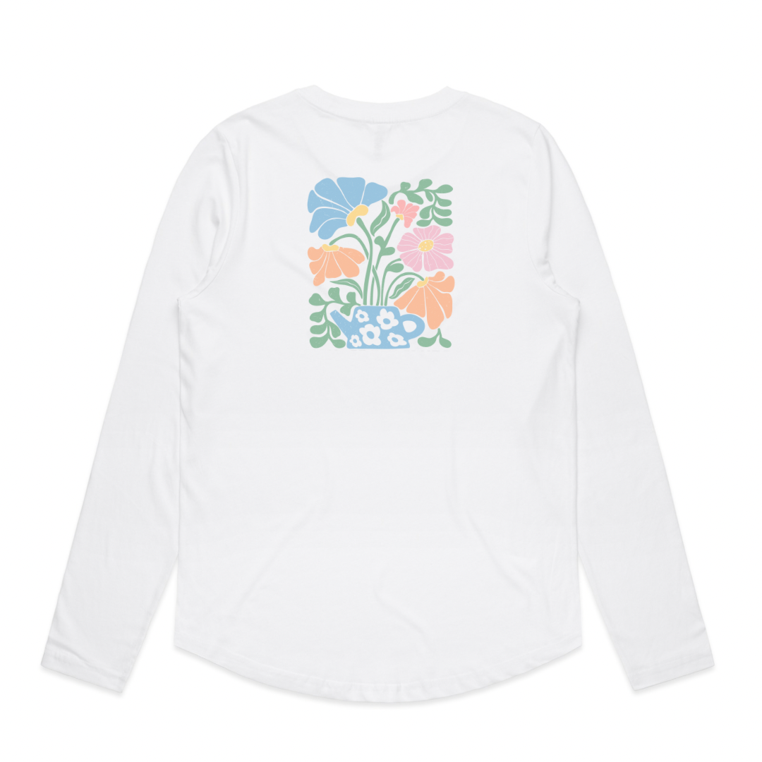 Pot of Florals Long Sleeve