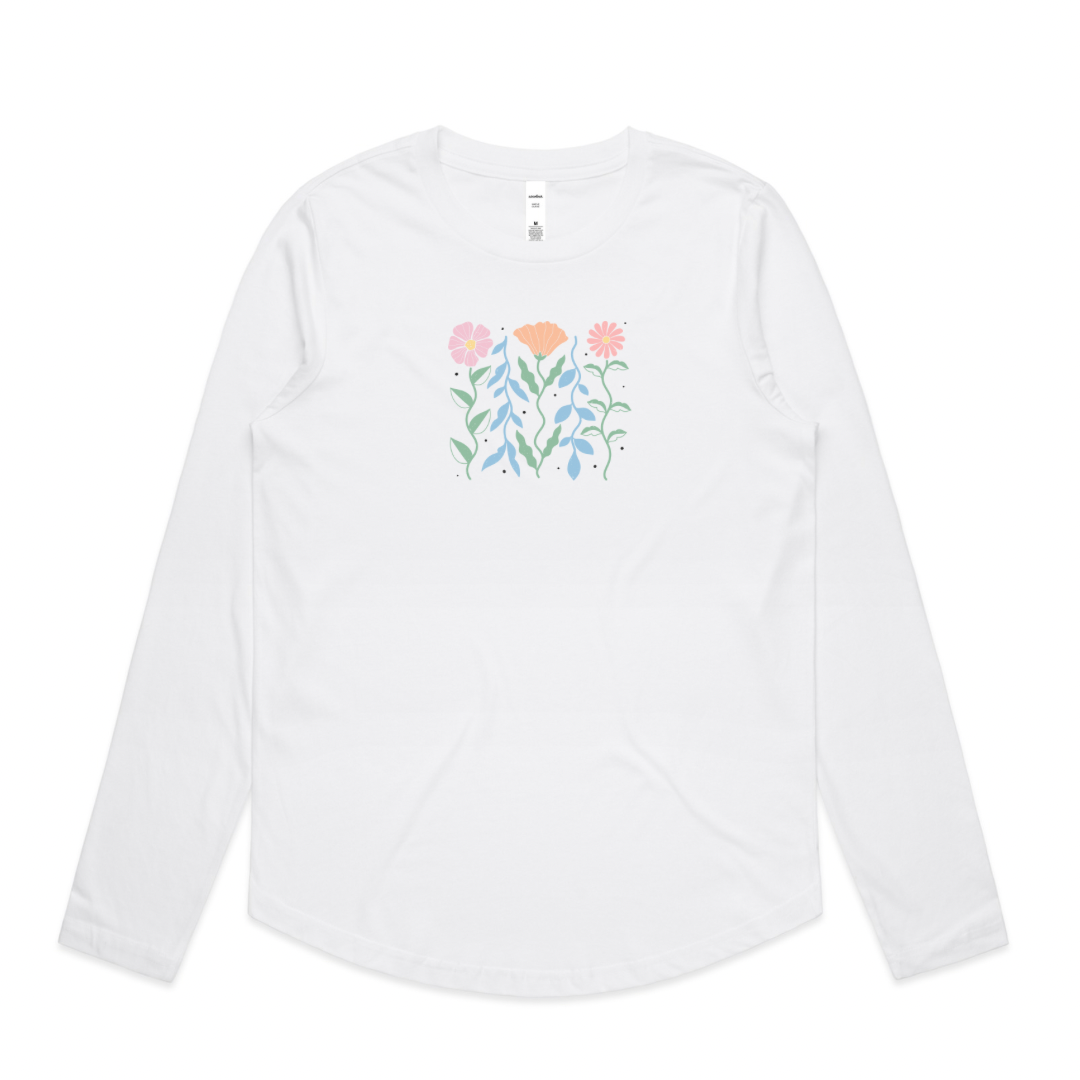 Bright Floral Long Sleeve