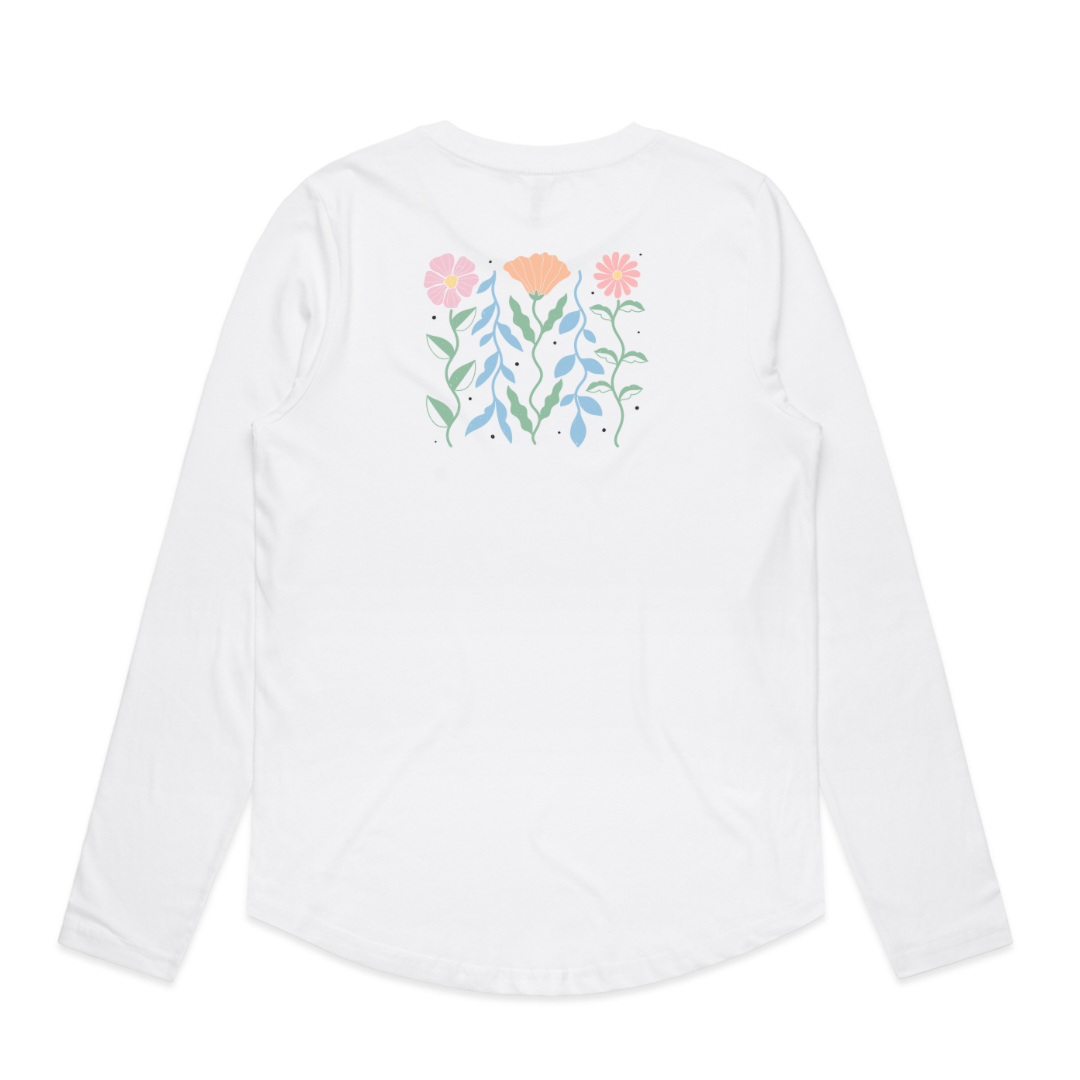 Bright Floral Long Sleeve