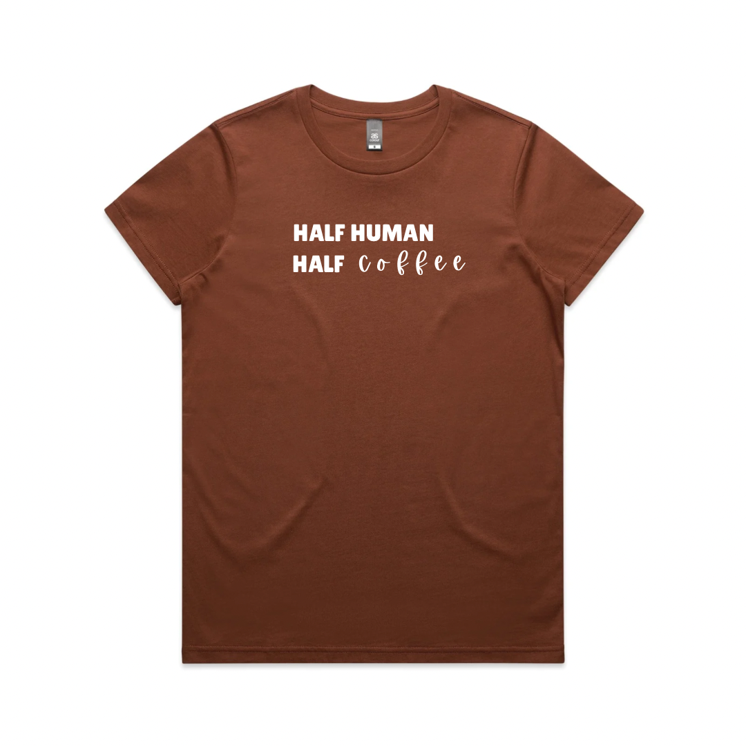 ‘Half Human Half Coffee’ Tee