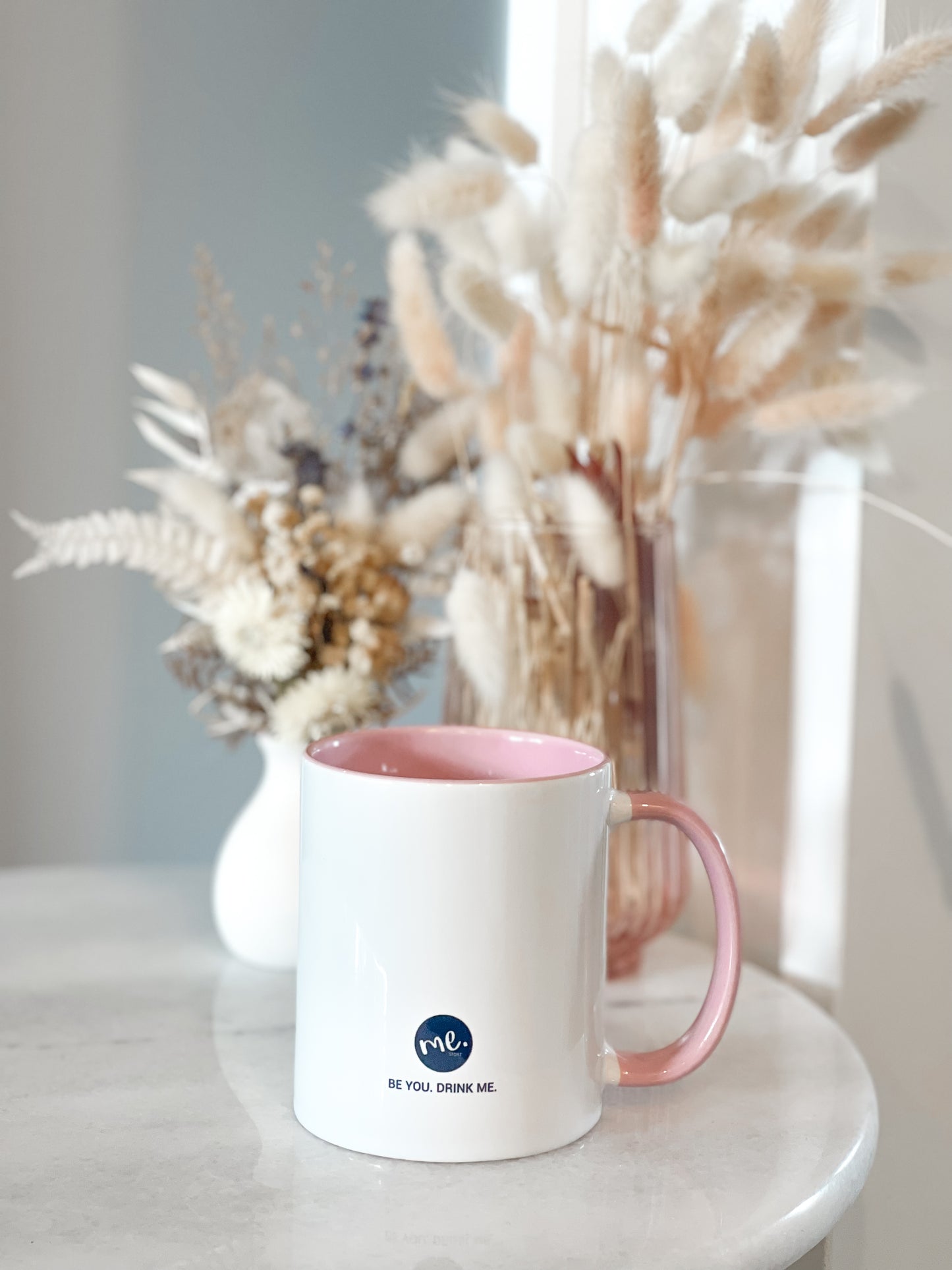Beautiful Pink/White Mug